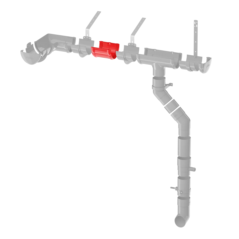 Соединитель желоба с уплотнителем цвет зелёный ТЕХНОНИКОЛЬ STLM-2024781 - Вид №3