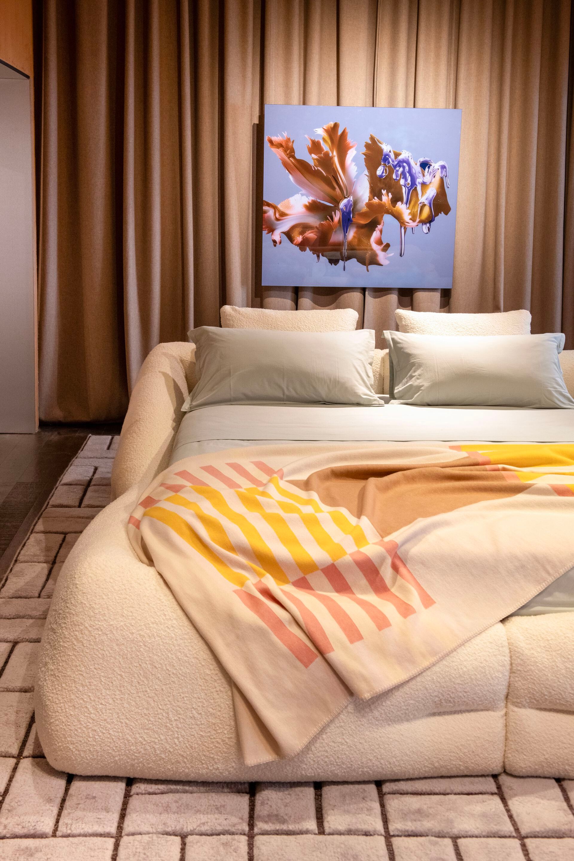 Ткань кровать CASSINA MON-NID ARCH-00125594 - Вид №2