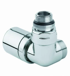 Carlo Poletti V76111JDX Клапан термостатический коаксиальный, правый или левый, с подключением стальной трубы.