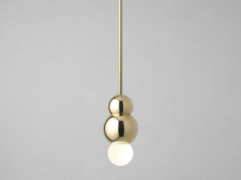 Латунный светодиодный подвесной светильник Michael Anastassiades Шаровой светильник ARCH-00095585