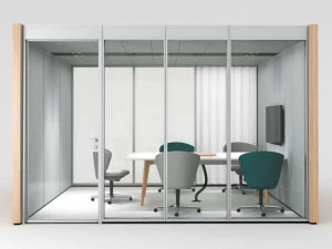 BENE Акустическая офисная будка со встроенным освещением для встреч Nooxs