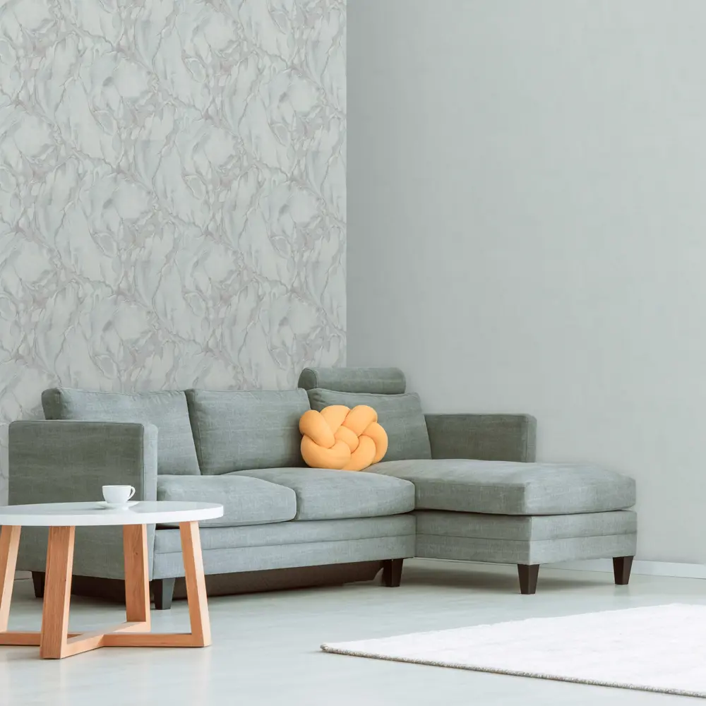 EURO DECOR Ishtar - флизелиновые обои зеленого оттенка для элегантного интерьера 89372011 STLM-0825190 - Вид №3