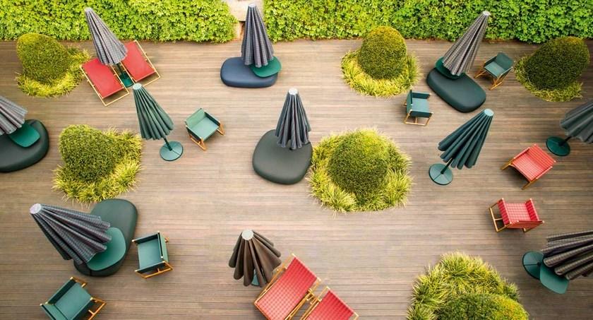 Paola Lenti Садовый журнальный столик sun-id-1389184 - Вид №3