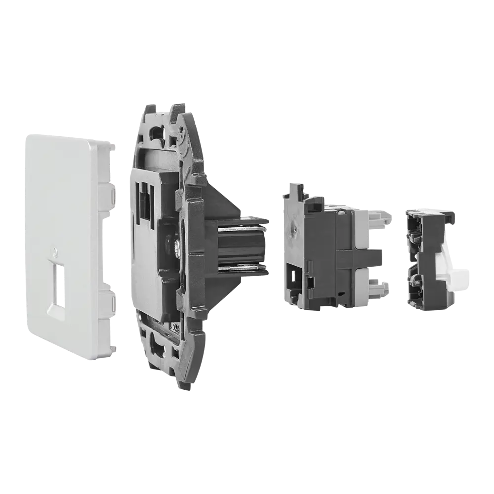 Розетка компьютерная Lexman Lilian RJ45 Cat 5e для скрытого монтажа 86761298 STLM-0071318 - Вид №4