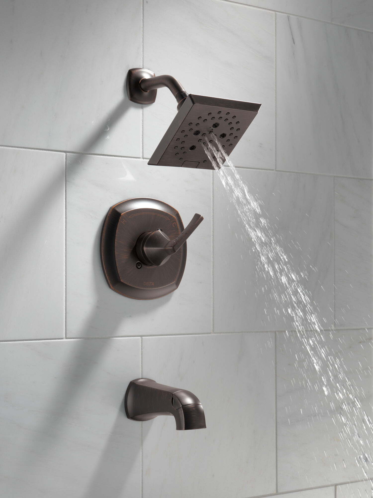 Монитор серии 14 H2Okinetic для ванны и душа Delta Faucet 144770-RB - Вид №5