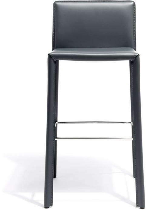 AP Factor Высокий кожаный табурет с подставкой для ног Virginia sun-id-1427650 - Вид №1