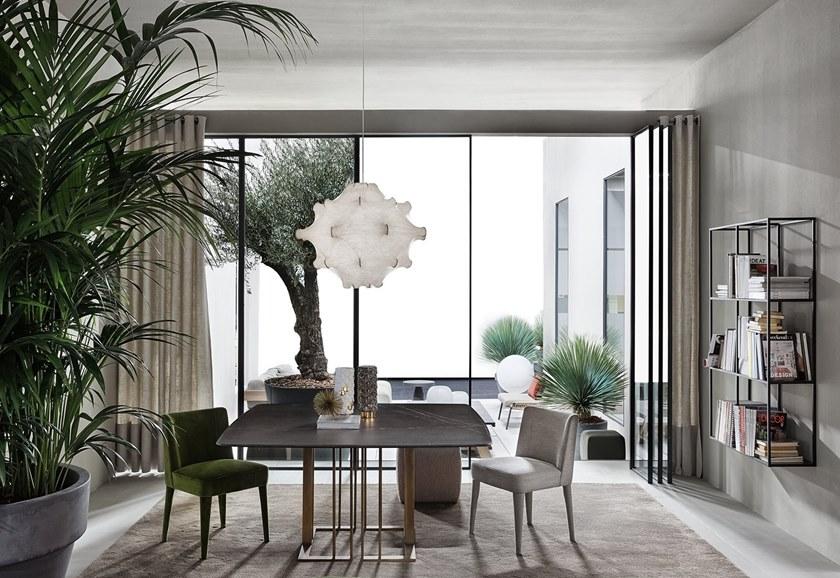 Meridiani Квадратный мраморный обеденный стол sun-id-1505320 - Вид №3