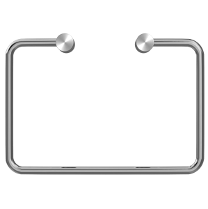 A872-B Прямоугольный полотенцесушитель из нержавеющей стали duten