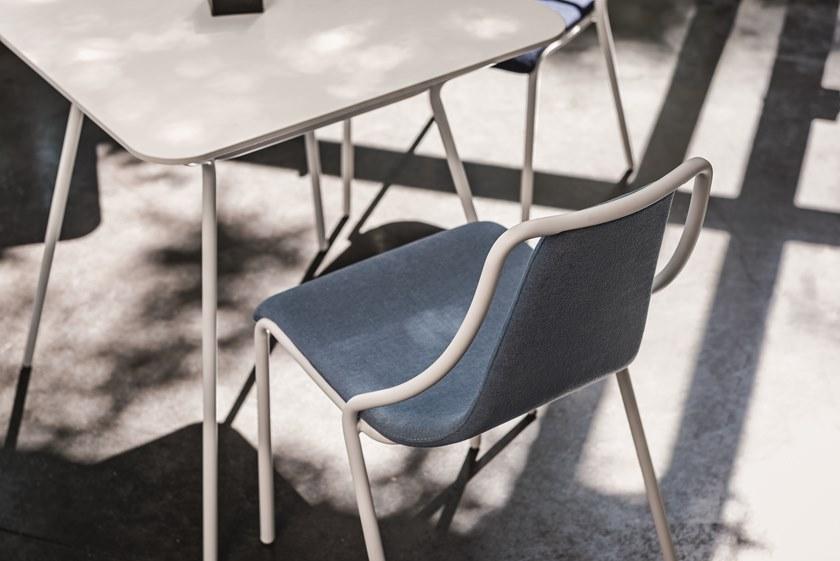 Midj Штабелируемый стул из ткани Ola sun-id-1512191 - Вид №4