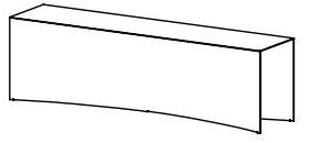 Desalto Стальная скамья Void 615 - Вид №3