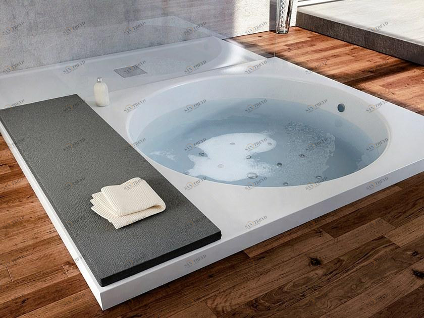 Relax Design Прямоугольный встроенный мини-бассейн из акрила с джакузи sun-id-1437530