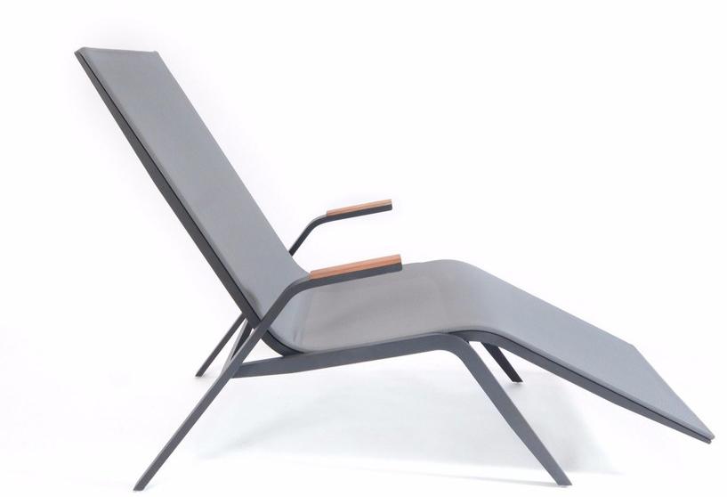 FISCHER MÖBEL Лежащий алюминиевый шезлонг Atlantic sun-id-1409284 - Вид №1