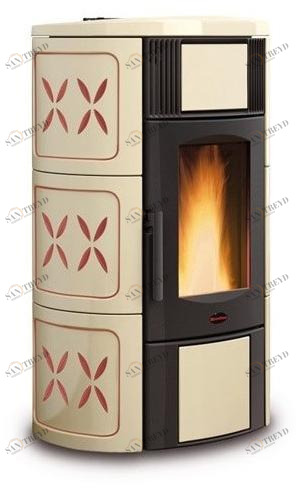 LA NORDICA EXTRAFLAME Пеллетная печь из майолики sun-id-1488883
