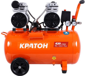 Компрессор поршневой безмасляный Кратон AC-420-50-OFHS 9024839