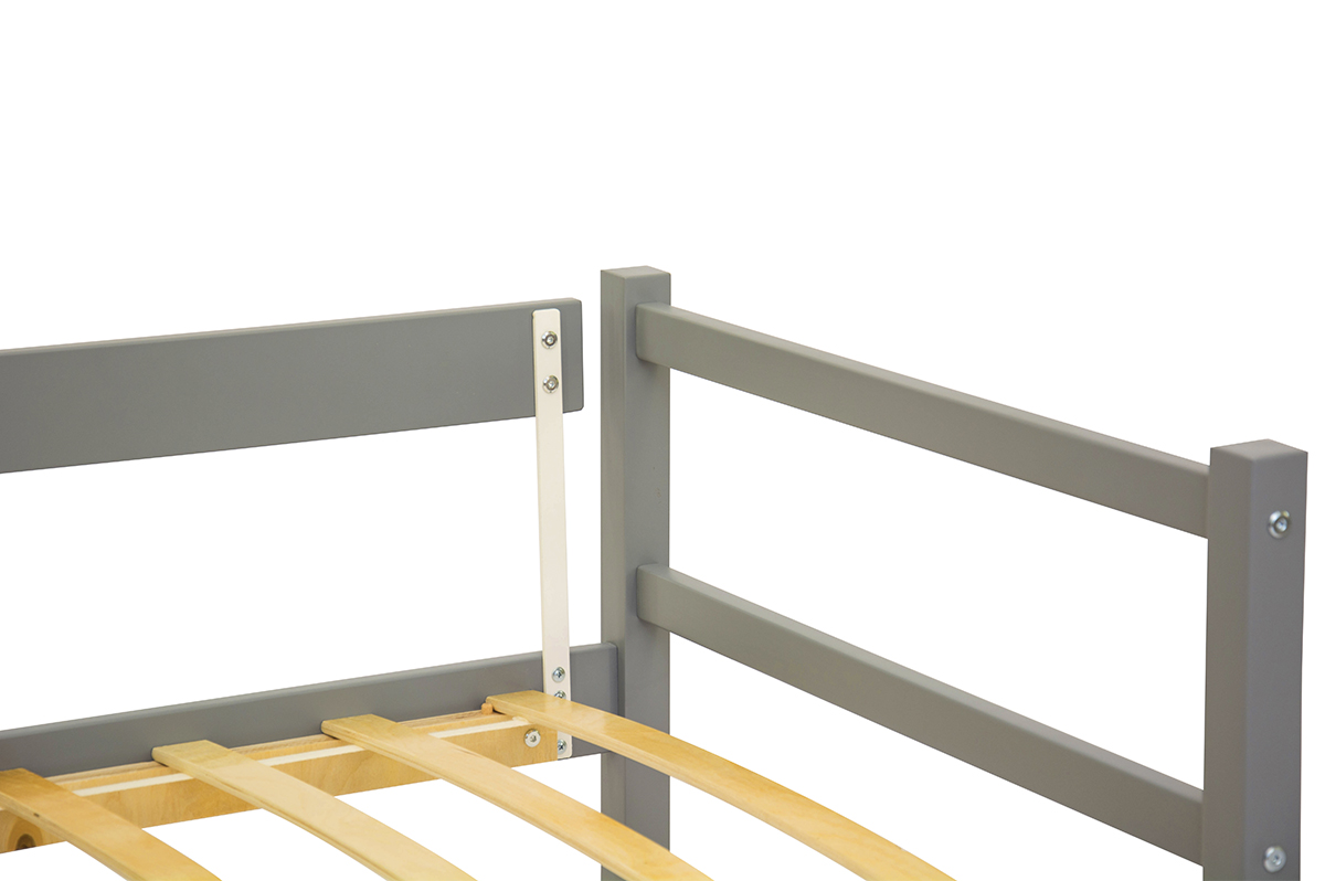 Съемный бортик для кровати Svogen графит БЕЛЬМАРКО  326925 Серый Santreyd  - Вид №1
