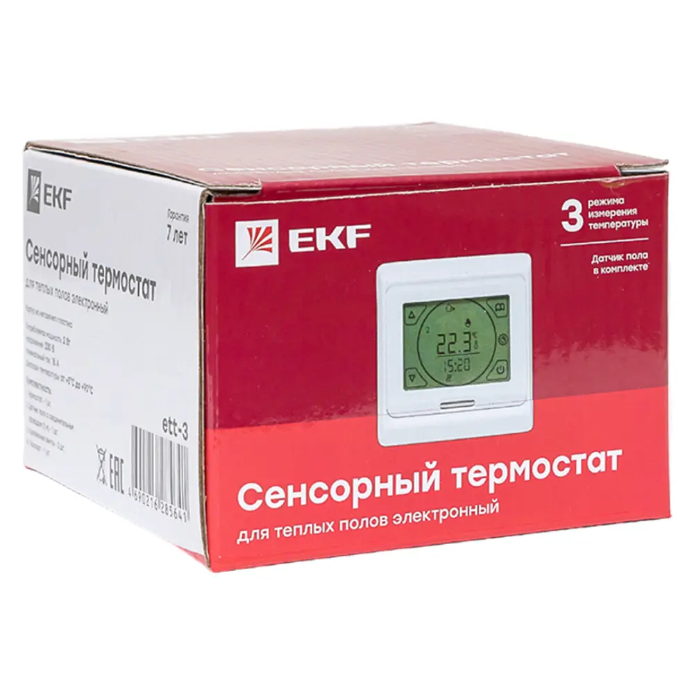 Терморегулятор EKF ett-3 для систем теплого пола 89361797 STLM-1461604 - Вид №8