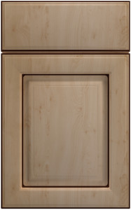 Фасады для кухни Патина Фрезеровка «Шеффилд» Берёза полированная №22 SIST3369-7507