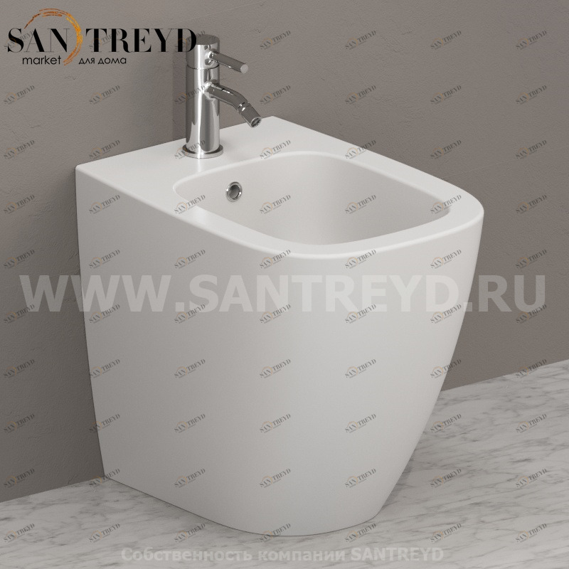 GN010BO Биде напольное GENESIS Ceramica Globo