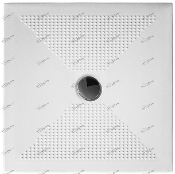 Olympia Ceramica Квадратный нескользящий керамический душевой поддон Oly Oly8808001