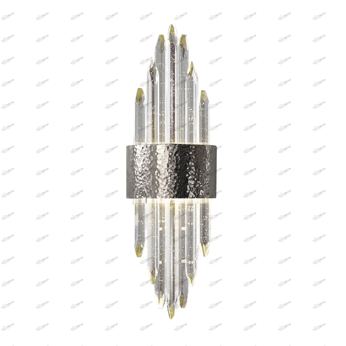 Светильник настенный серебристый Aspen Nickel W98021M nickel DELIGHT COLLECTION  00-3882854 Серебро 