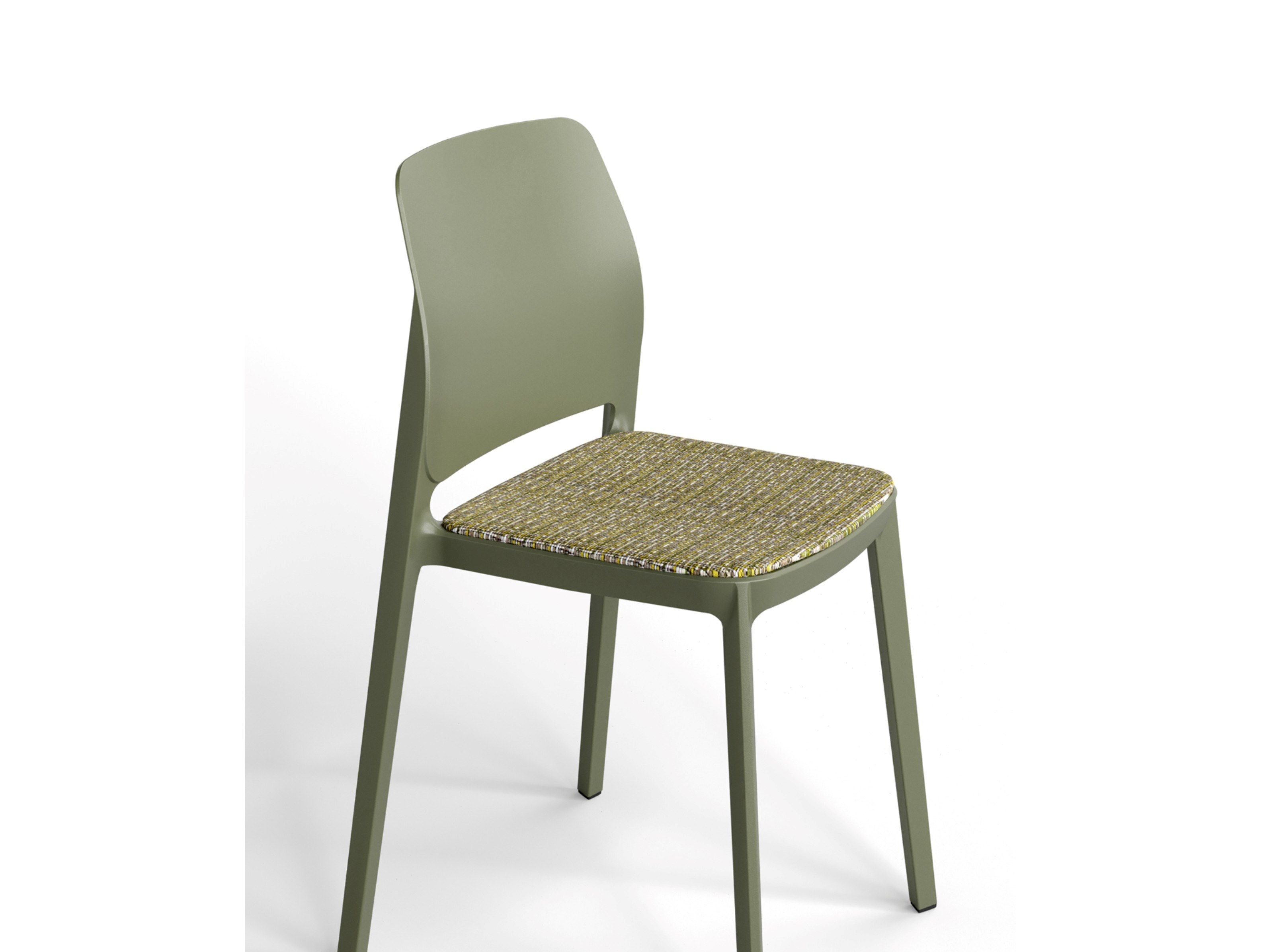 Штабелируемый стул из инженерного пластика с мягким сиденьем Pointhouse T!PA ARCH-00097508