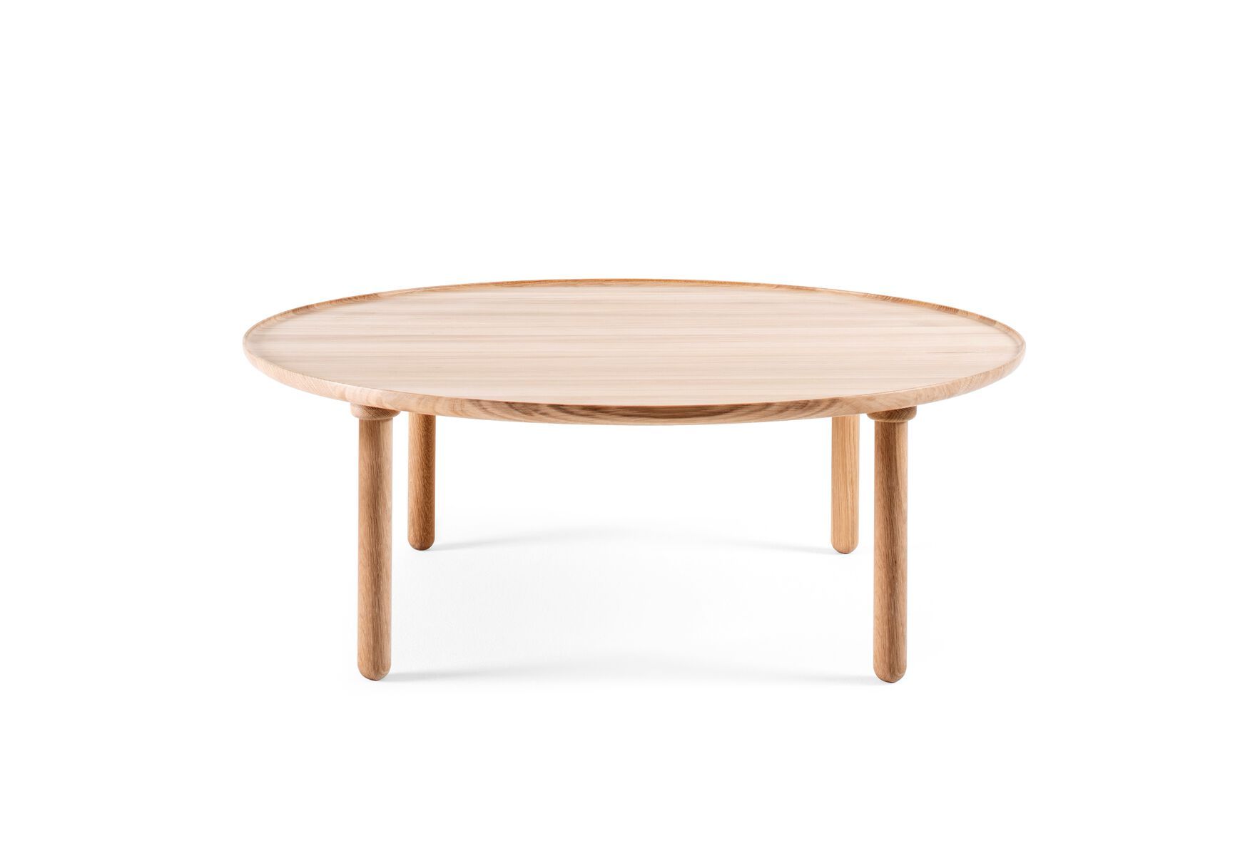 Круглый журнальный столик из дуба Gazzda Mu ARCH-00056725 - Вид №5