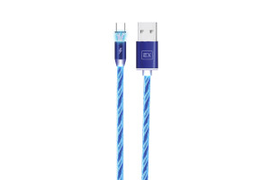 17579875 Кабель USB-Type-C 2,1A для зарядки телефона 1M Magnetic Light EX-K-669 EXPLOYD