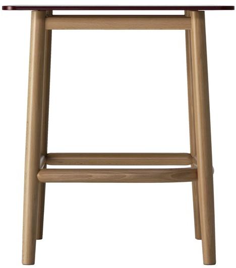 Wiener GTV Design Квадратный деревянный журнальный столик Single curve sun-id-1505347 - Вид №2