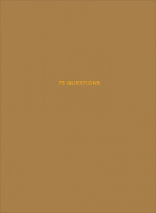 524149 Ежедневник Веденеевой "75 questions", коричневый Варя Веденеева Ежедневники Веденеевой