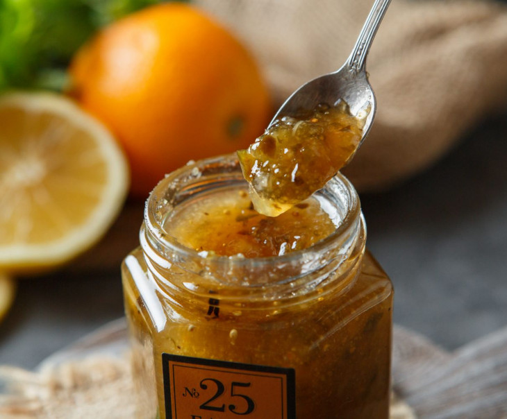 3554 Десерт "Фейхоа с апельсином и лимоном" Вкусляндия  - Вид №2