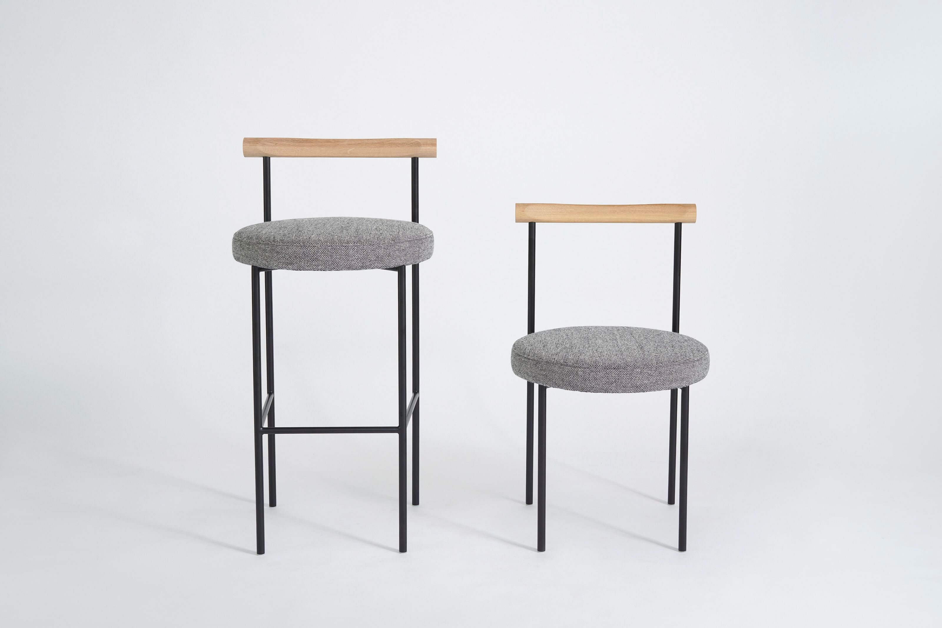 Тканевый стул без подлокотников с мягким сиденьем Phase Design Inside Scoop ARCH-00150495 - Вид №3