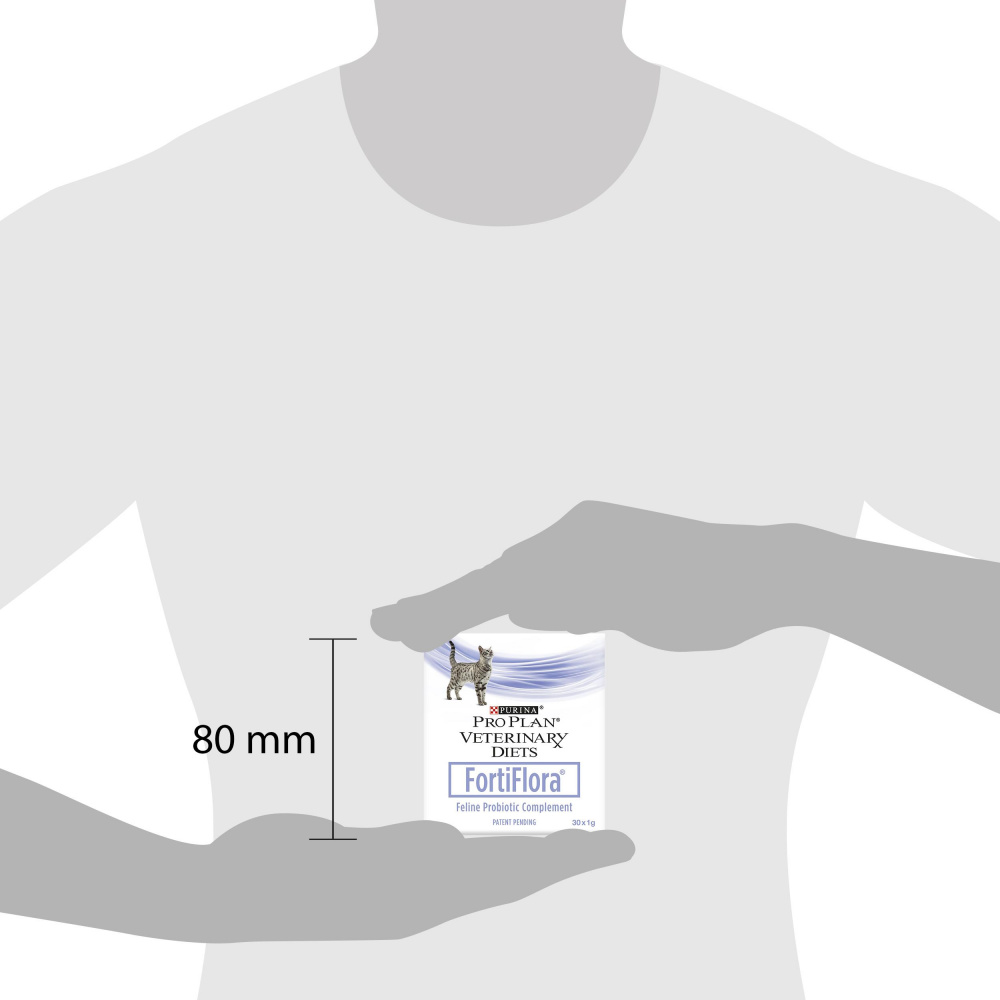ПР0026285 Пищевая добавка для котят и кошек Forti Flora Feline Nutritional Complement для нормализации микрофлоры желудочно-кишечного тракта, 30 г Pro Plan  - Вид №6