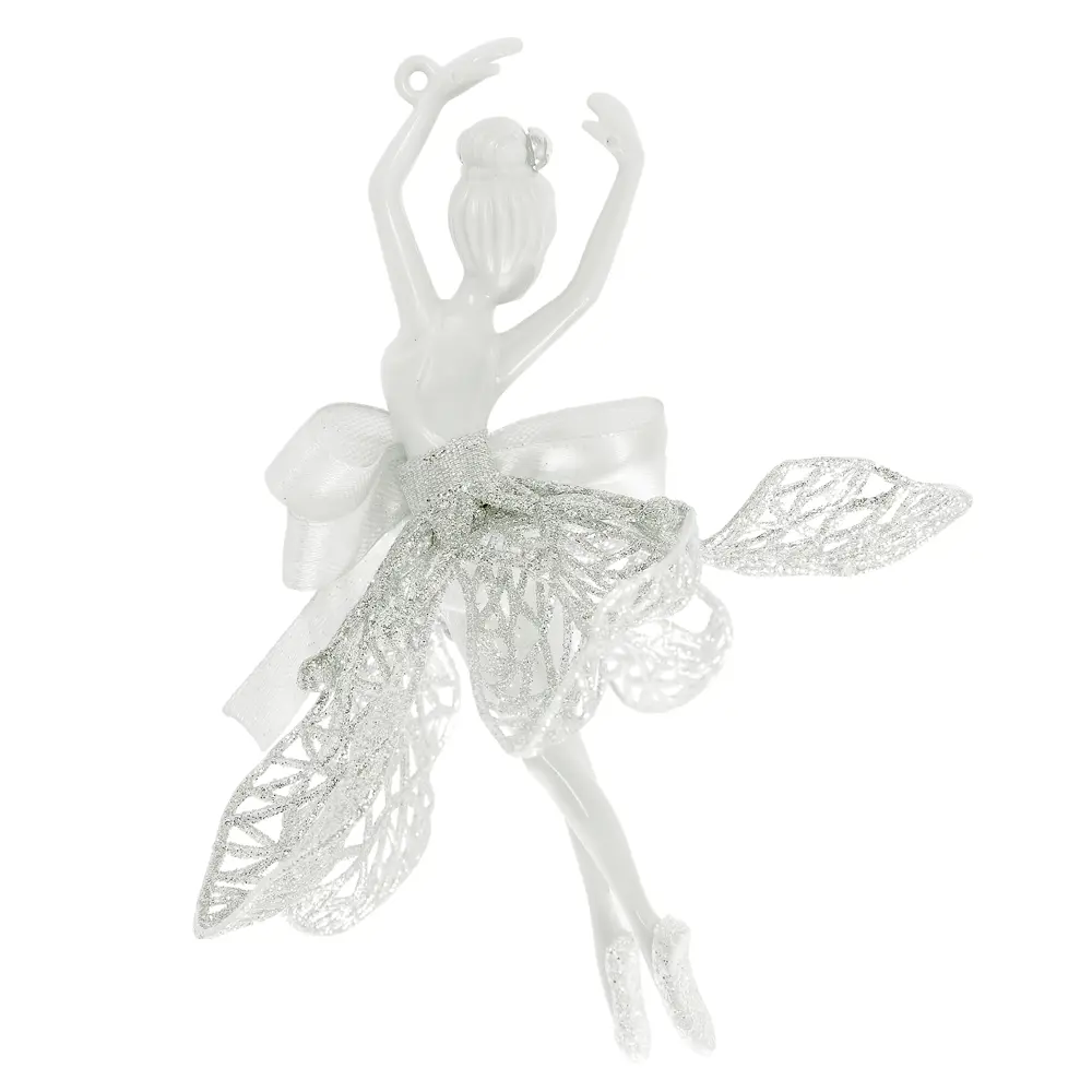 84884204 Новогоднее украшение Балерина 15x13 см цвет белый STLM-0951220 Santreyd  - Вид №2