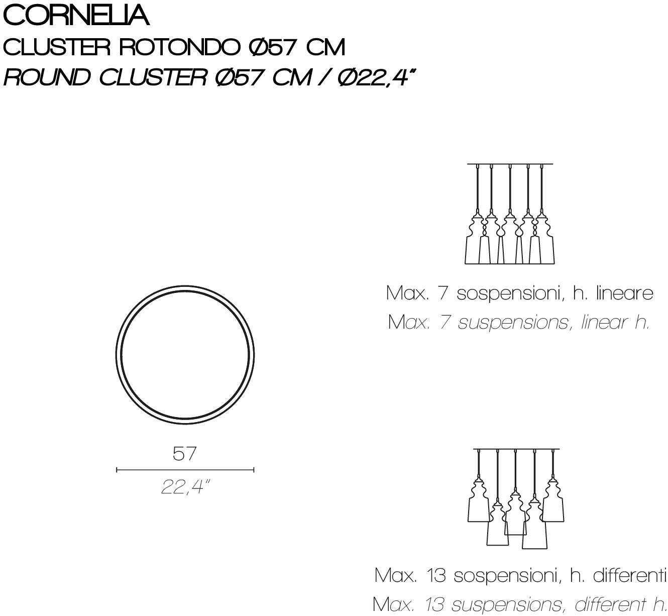 Contardi Подвесной светильник из прозрачного выдувного стекла Cornelia sun-id-1511278 - Вид №10