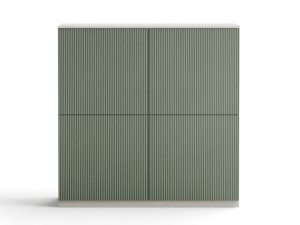 Буфет из меламиновой ткани с распашными дверцами