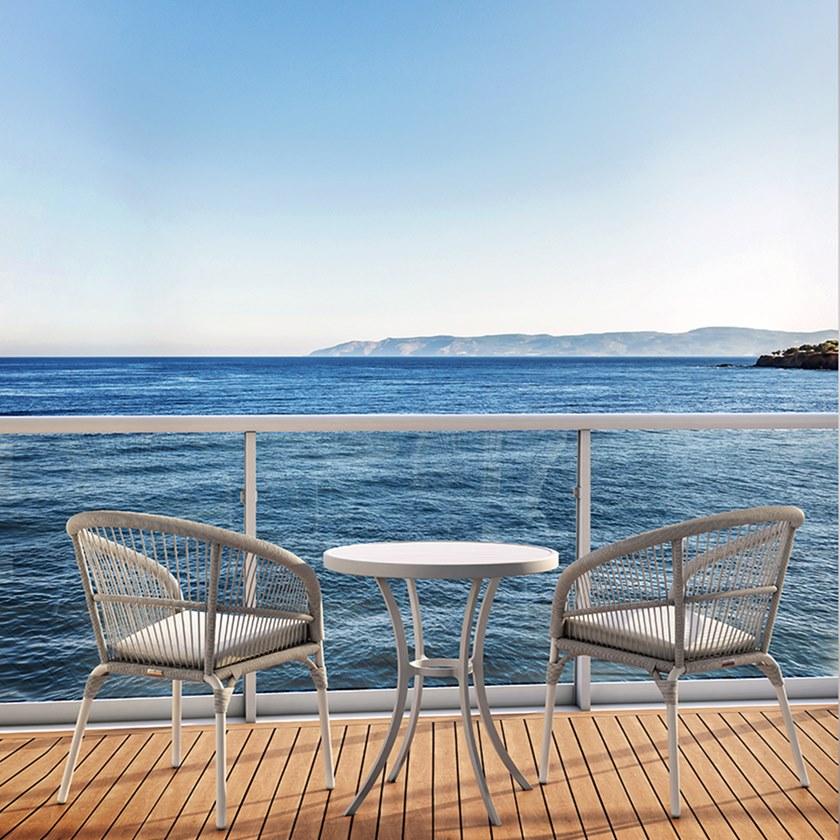 JANUS et Cie Садовый стул из полипропилена с подлокотниками Nexus sun-id-1463337 - Вид №4