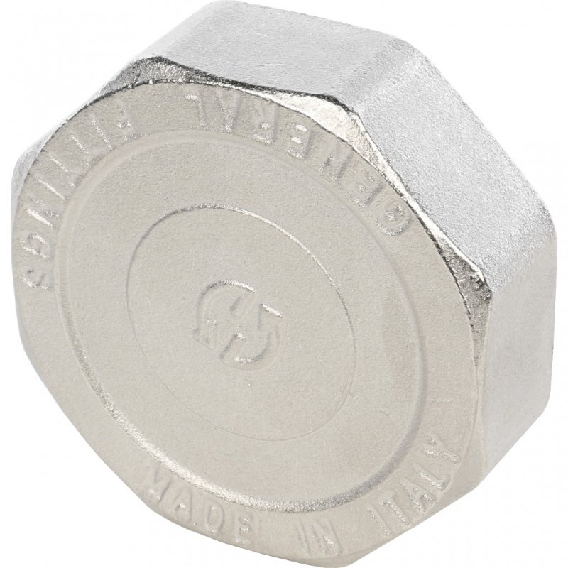 Заглушка ВР 2" никель STOUT SFT0027000002 - Вид №1