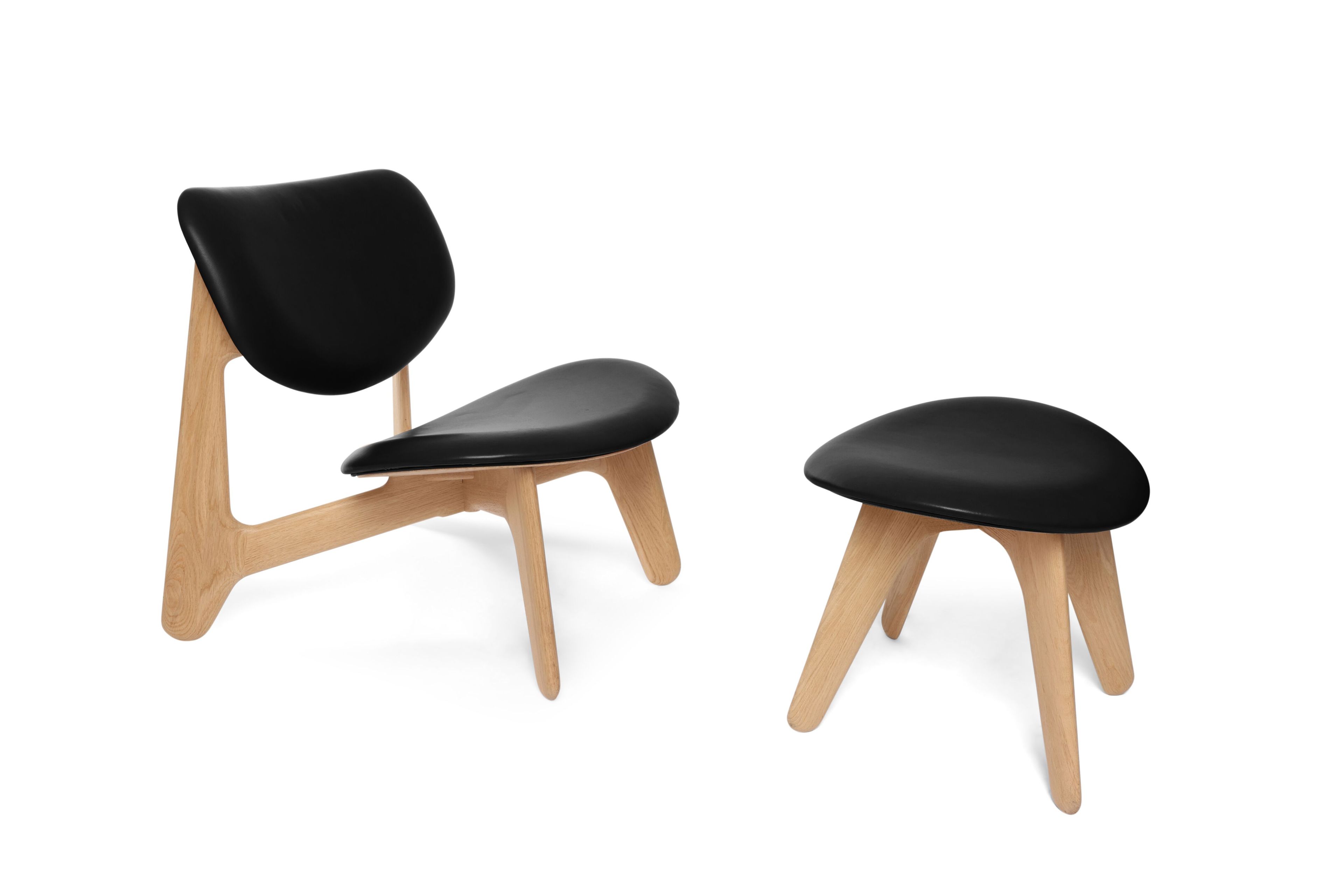 Кожаная мягкая подставка для ног Tom Dixon Slab ARCH-00034592 - Вид №3