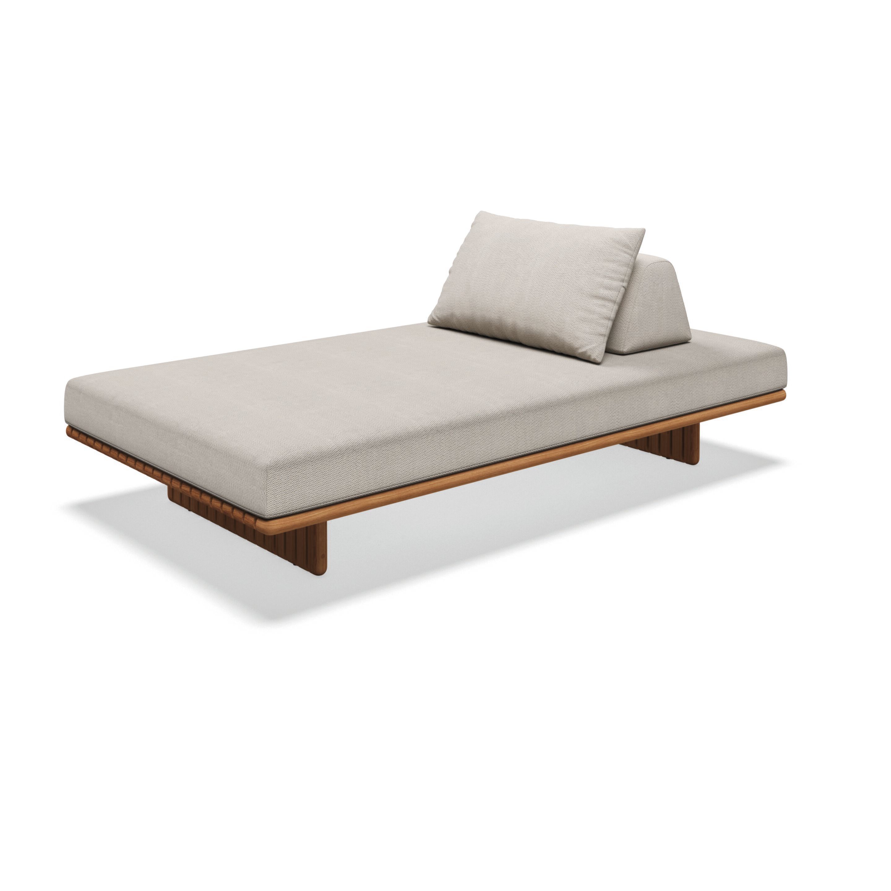 Модульный садовый диван из ткани и тика Gloster палуба ARCH-00059176 - Вид №13