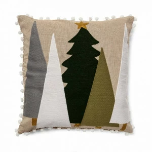 Чехол на подушку Niara 45x45 с принтом AA3216J35 от La Forma LA FORMA РИСУНОК, РАСТЕНИЯ 298839 Бежевый