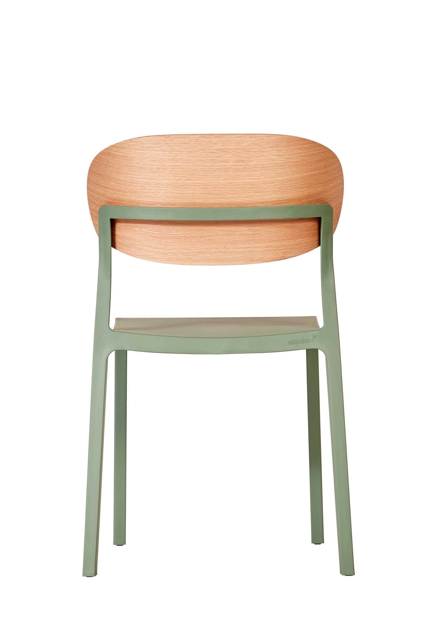 Садовый стул из полипропилена с деревянной спинкой Ezpeleta BAKE WOOD ARCH-00073360 - Вид №21