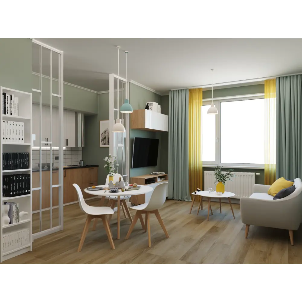 Дверь для шкафа Delinia «Вереск» 60x70 см, ЛДСП, цвет бежевый STLM-2117791 - Вид №4