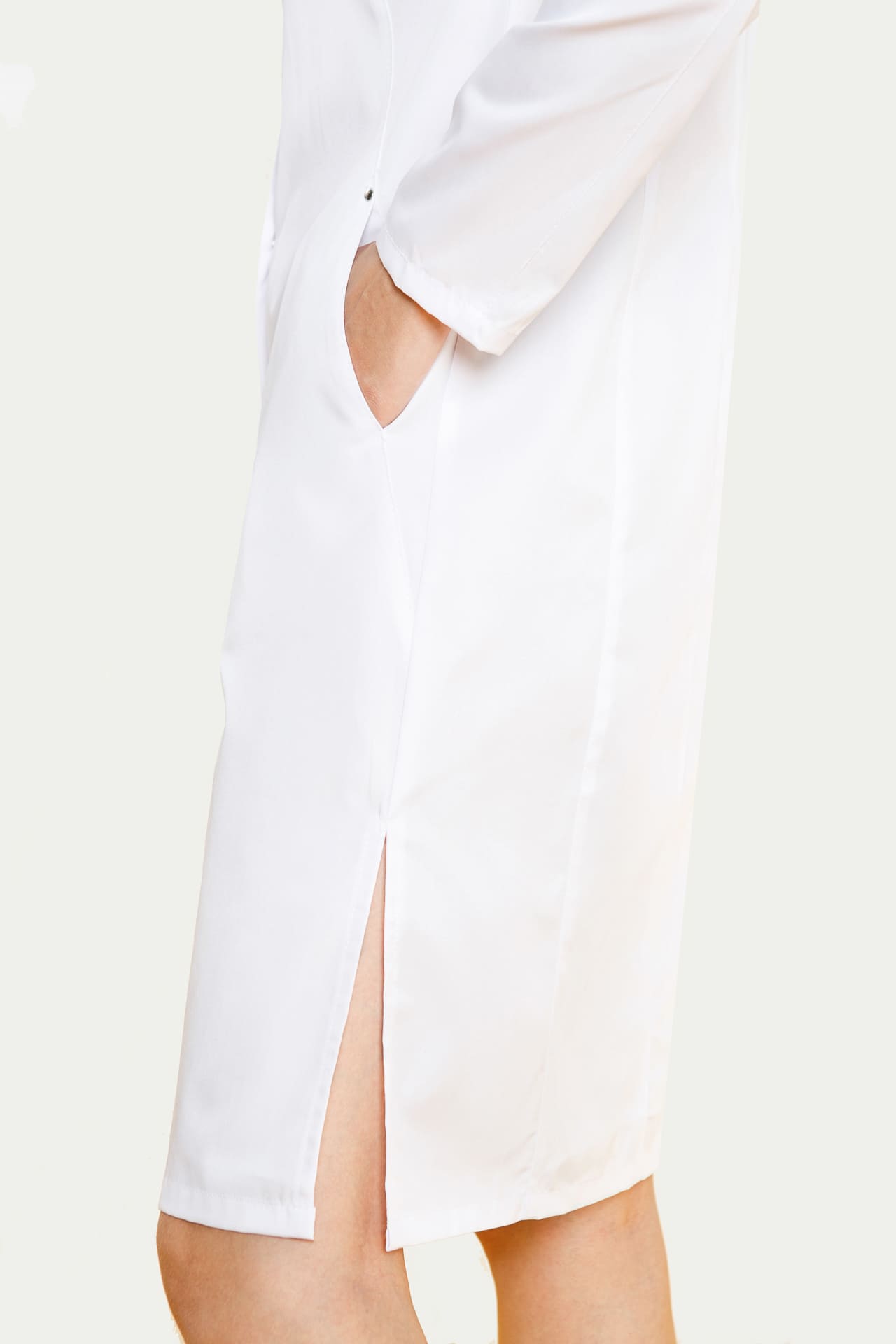 4957331 Халат "Элегант" белый  Медицинская одежда  размер 42 Спецодежда  - Вид №6