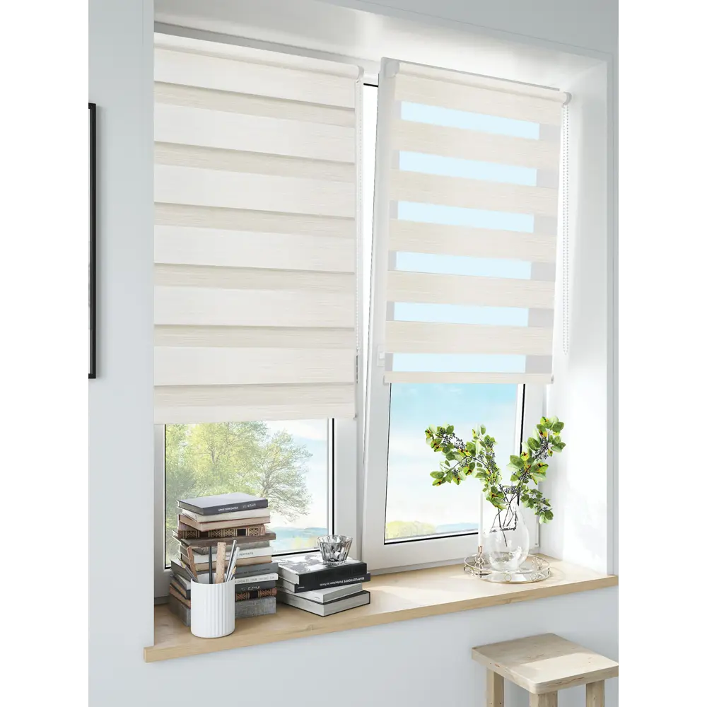 Штора рулонная день-ночь Inspire Peter 55x160 см экрю Cream 5 82691112 STLM-2030917 - Вид №12