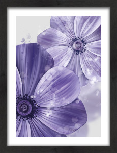 91166078 Картина в раме "Цветы" 40x30 см PM-3417 STLM-0506575 POSTERMARKET