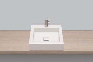 3304000401 Надставная раковина, ab.q450h.1, белая, противомикробное Alape серия Q