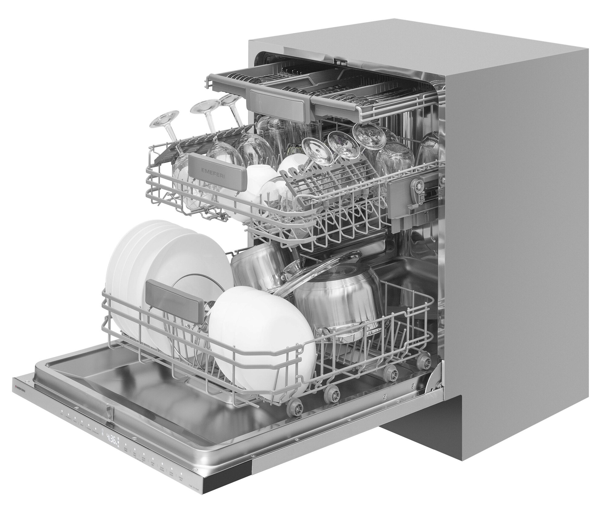 9168688 Встраиваемая посудомоечная машина Meferi MDW6093 LUXE STDN-0041576 - Вид №8