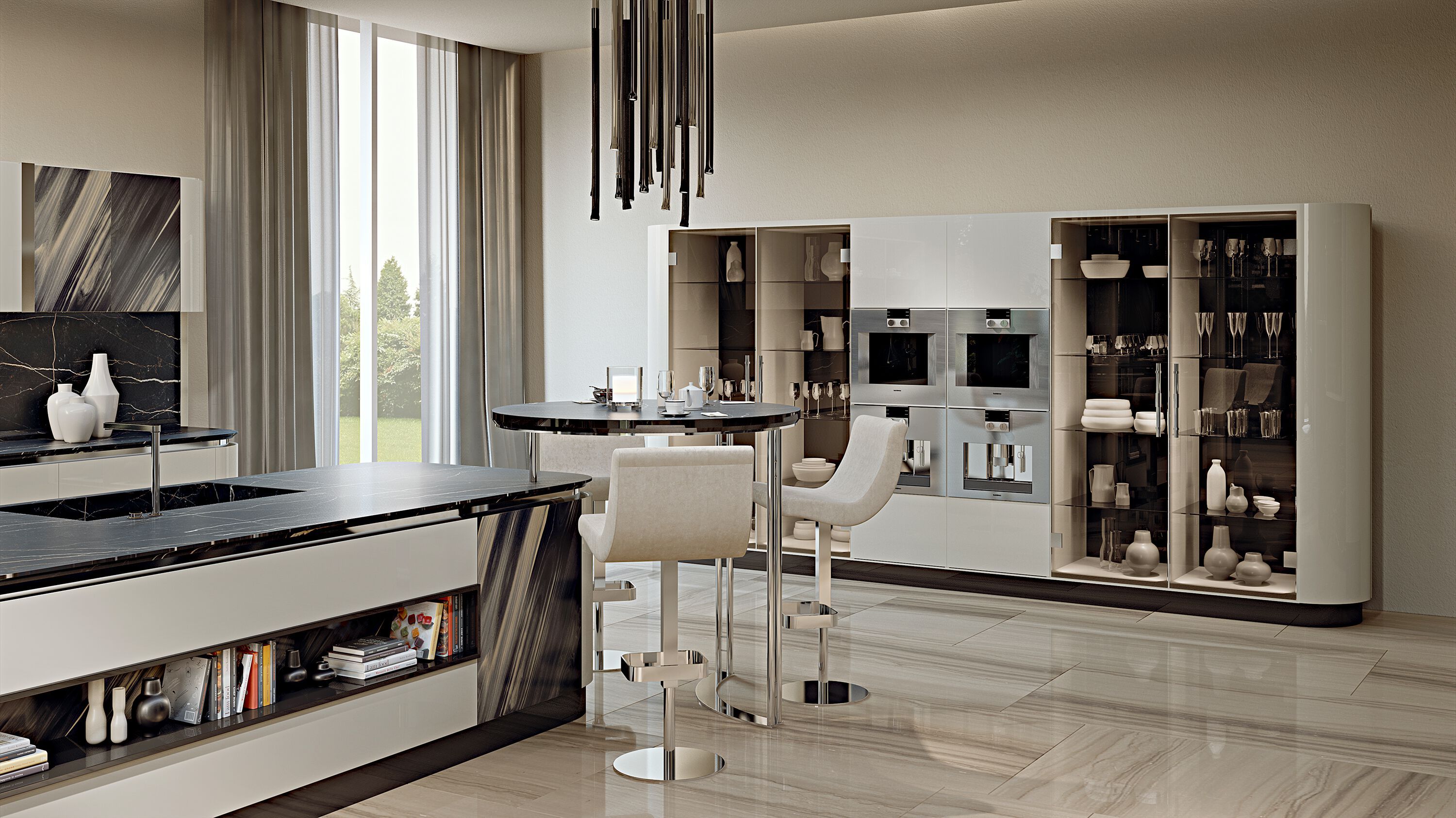 Кухня с островом на заказ Bizzotto Italia Атмосфера ARCH-00076071 - Вид №2