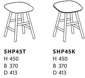 Karl Andersson Низкий деревянный табурет Shell sun-id-1396162 - Вид №9