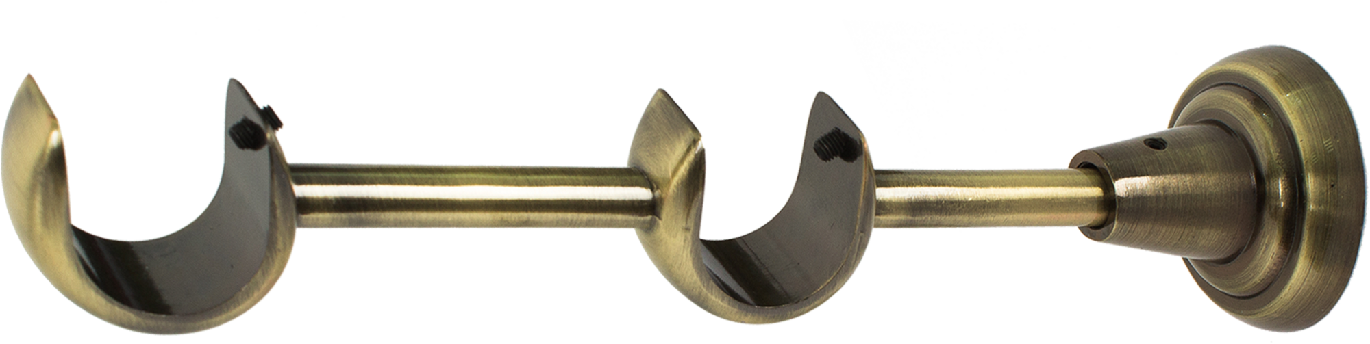 Держатель двухрядный Santreyd для карнизов золото антик 82120651